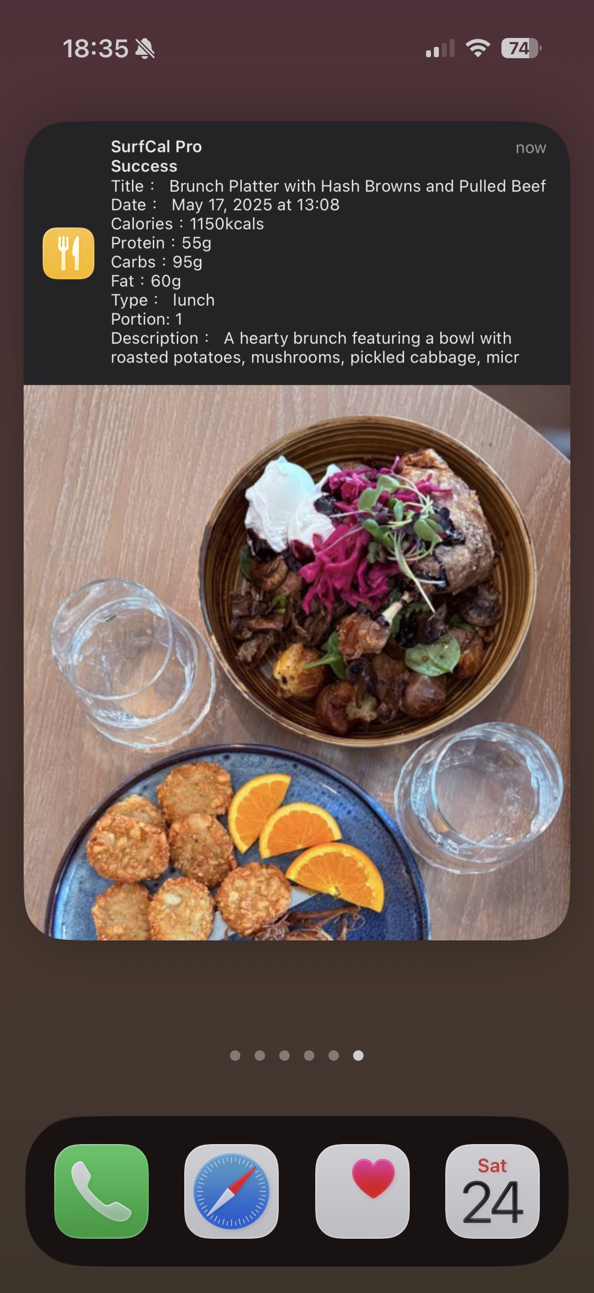 Success Notification